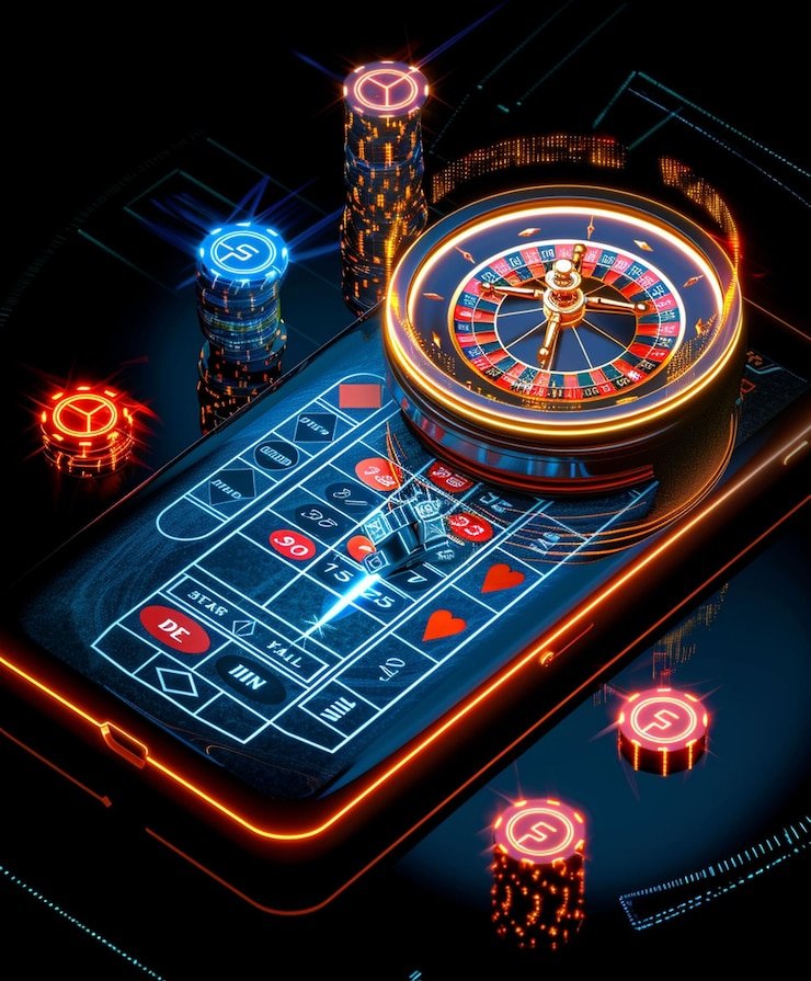 Tampilan kartu dan keputusan fold/call di Caribbean Stud Poker